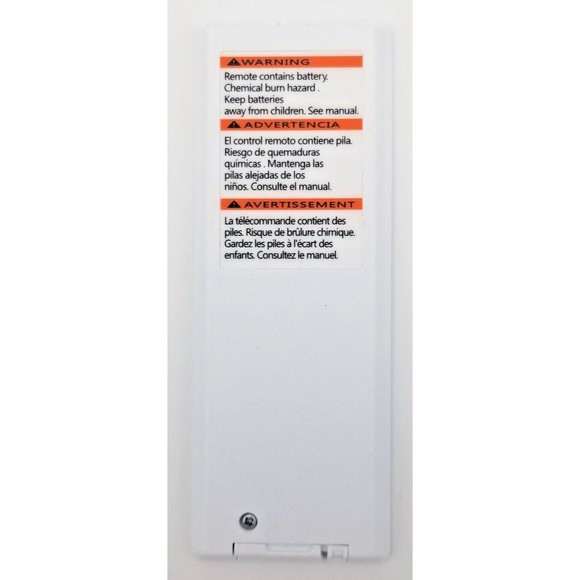 GE Magna Click Braille Air Conditioner Remote Control # V9014557 - New - Picture 2 of 2